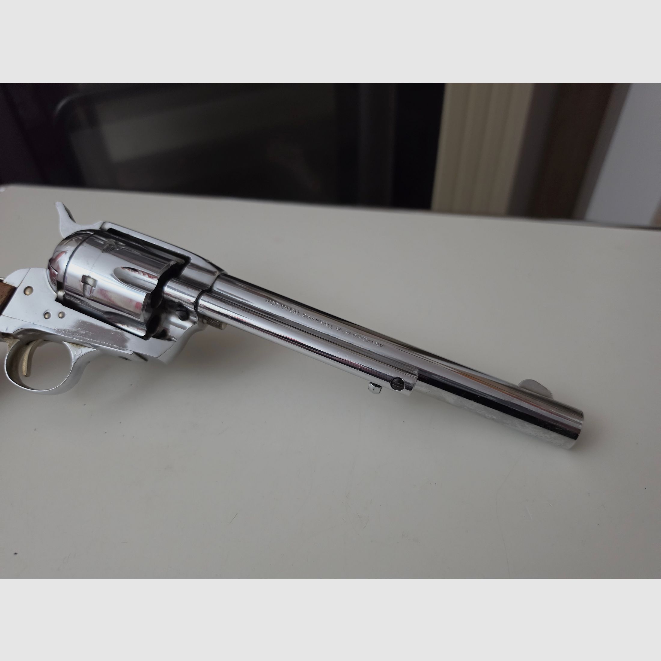 Revolver HS Texas Scout Peacemaker Mod. 121  PTB 242  9mm Knall