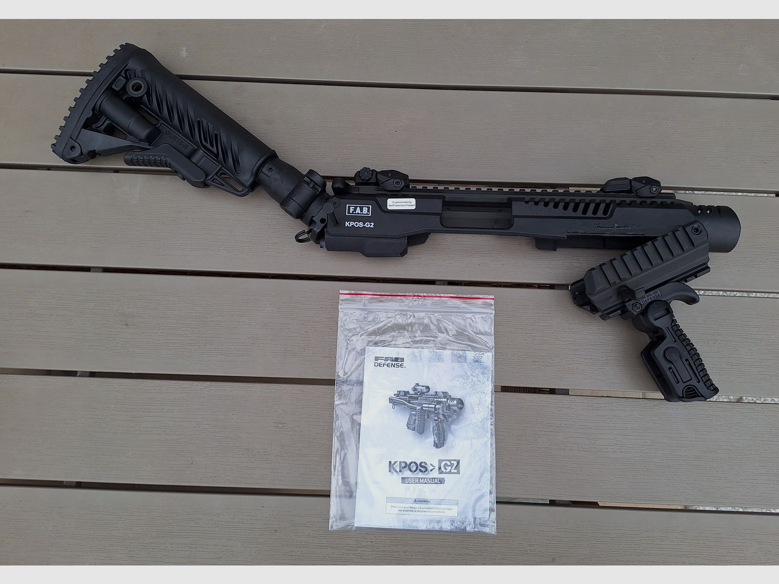 Anschlagschaft FAB Defense KPOS G2