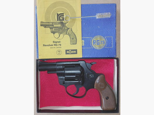 Röhm Revolver RG 79 - 9 mm - PTB 5-71 aus 1972