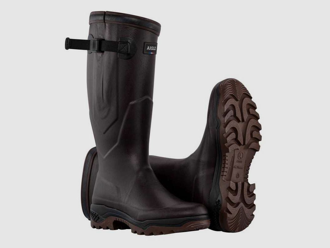 Bottes Aigle Parcours 2 Vario - Brun - P43, image 3 sur 9