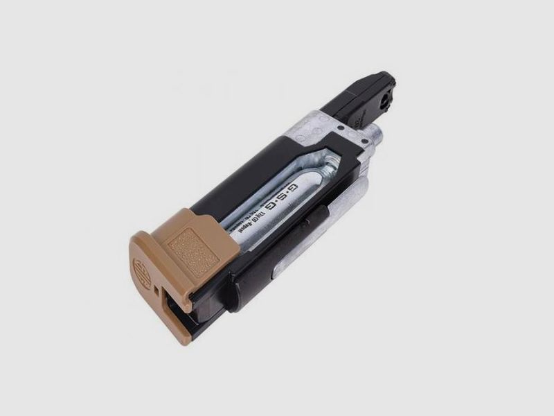 SIG Sauer P320-M17 4,5mm Coyote Tan 20 Schuss Luftpistole, Bild 6 von 7
