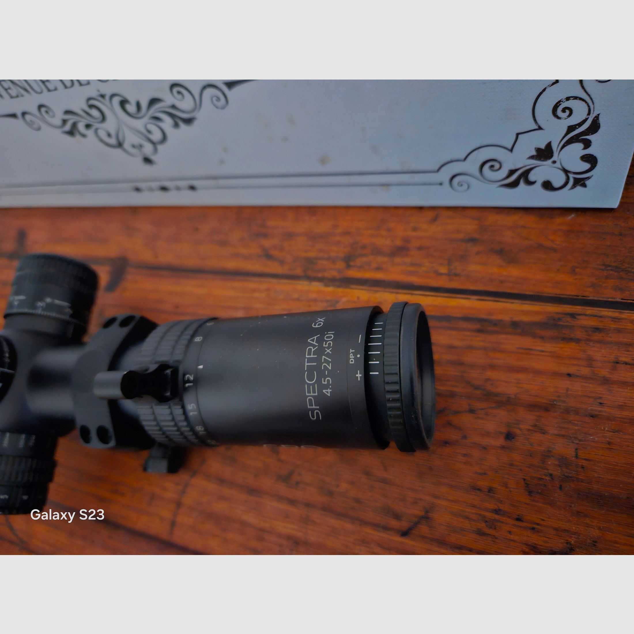 GPO hunting scope incl Eratac mount - also trade for watch!
