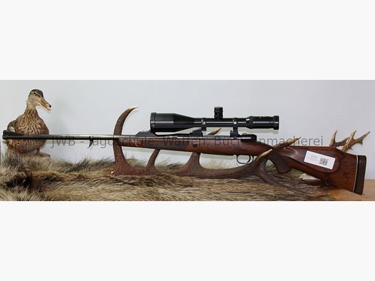 Mauser 2000 con Swarovski Habicht Nova 3-12 x 56 Abs. 8 iluminado - 9,3 x 64
