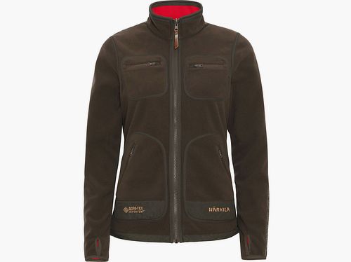 Härkila Fleecejacke Kamko Brown/Red