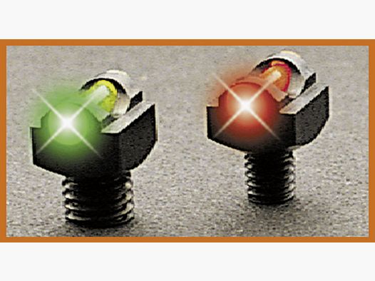 TRUGLO Starbrite D. M2,6 rosso - viti, corpo in metallo da 6,4mm