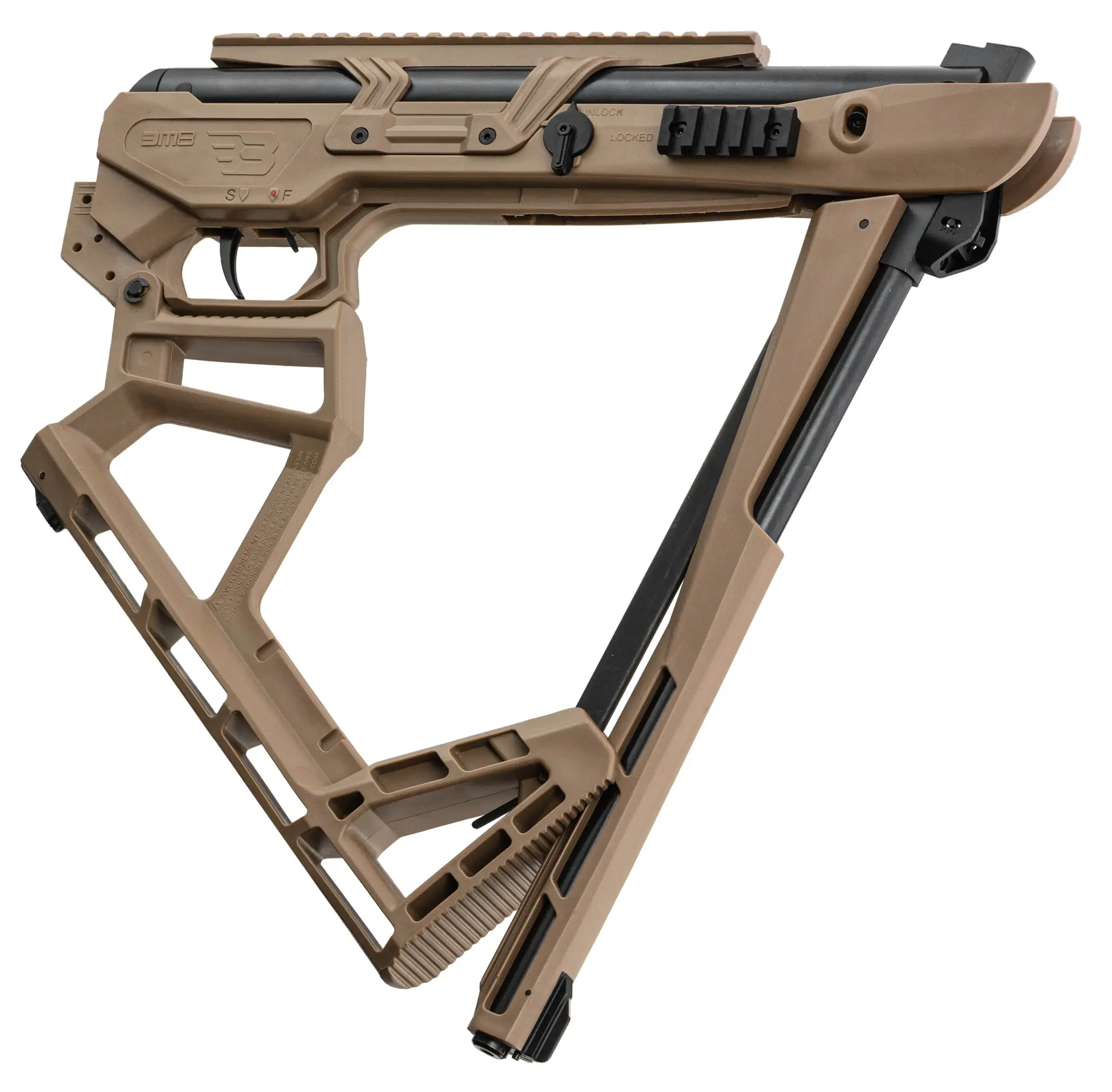 Air rifle BlackBunker BM8 Tan Caliber 4.5 mm 19.90 Joules, image 6 of 32