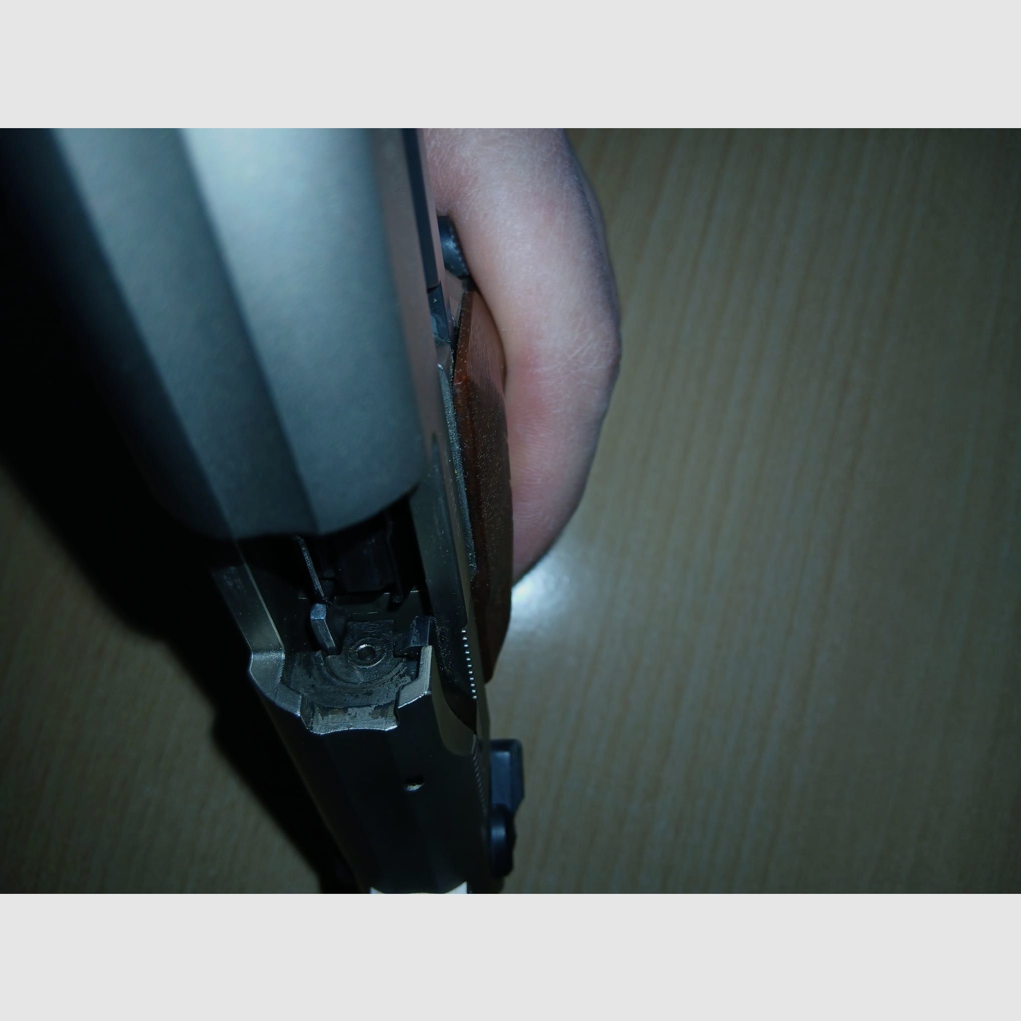 Walther P88 Holz Schreckschusspistole, sehr gutes Angebot!.