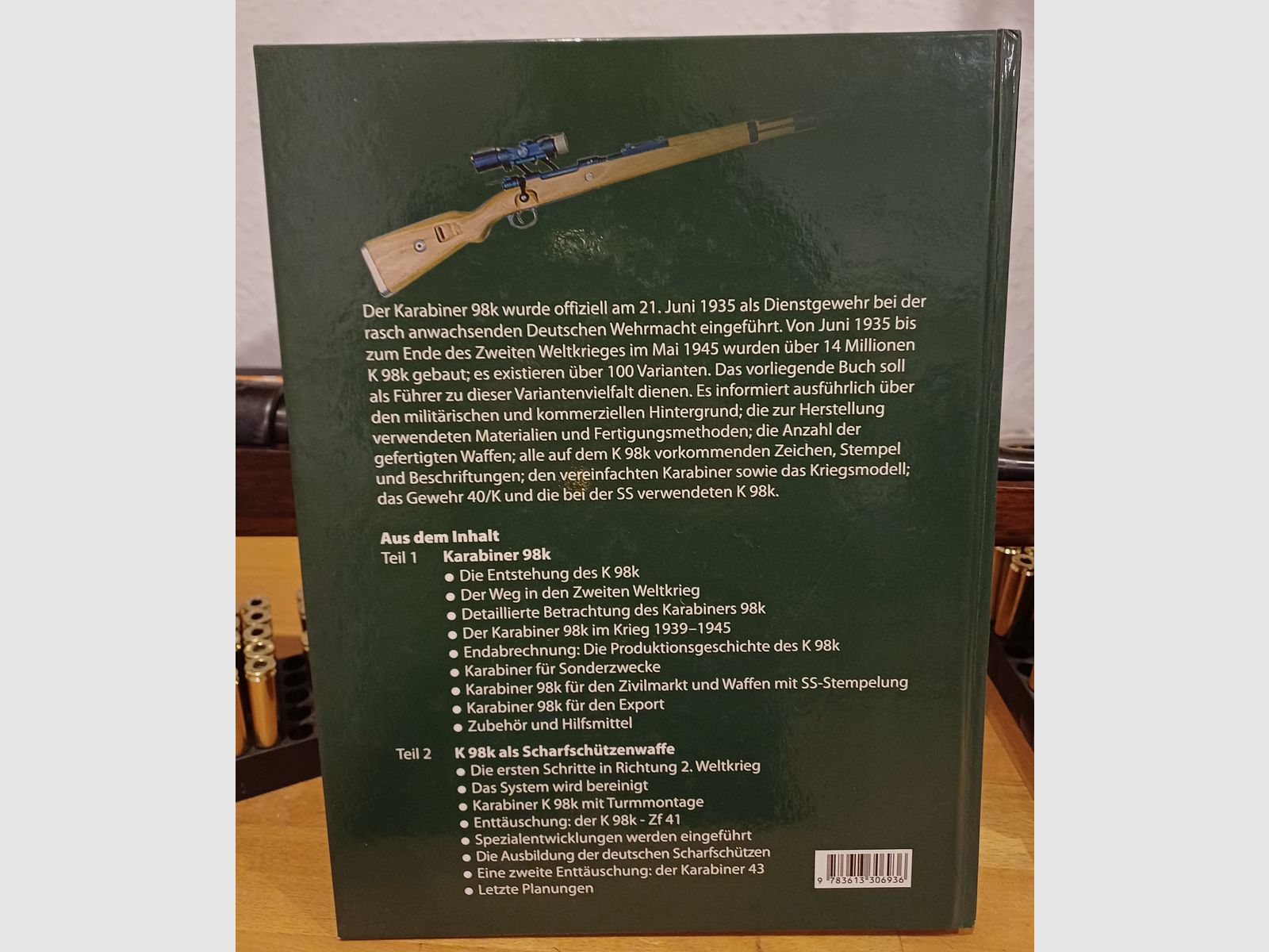 Richard D. Law: Karabiner 98k und K98k als Scharfschützenwaffe: K98k als Scharfschützenwaffe 1934 bis 1945