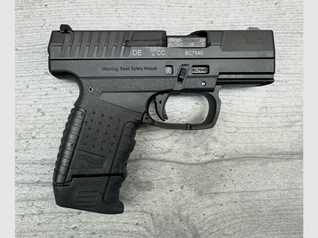 Arme de démonstration Carl WALTHER pistolet PPS .40 USA .40S&W