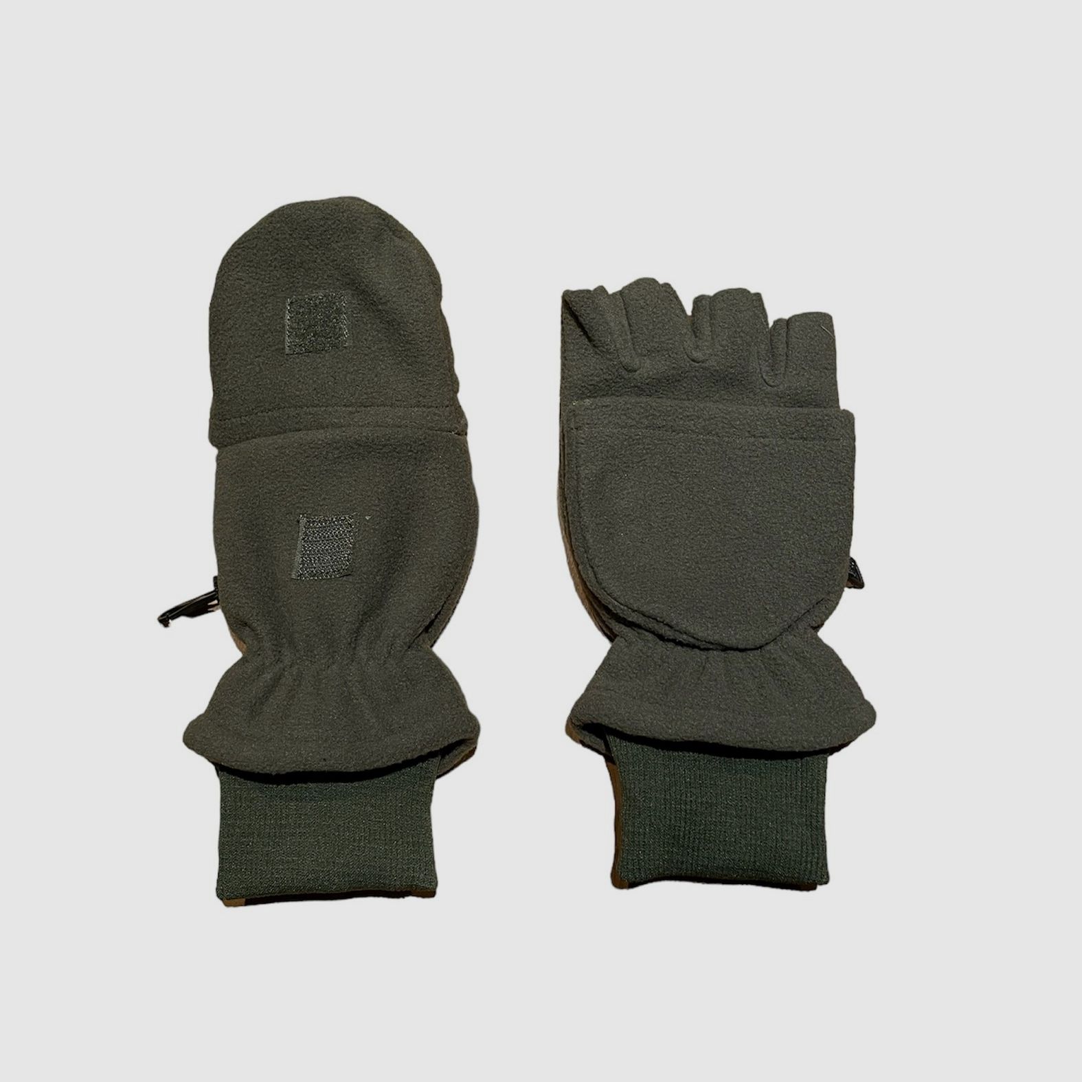 Waidmann Fleece Handschoen Wanten Groen, afbeelding 2 van 5