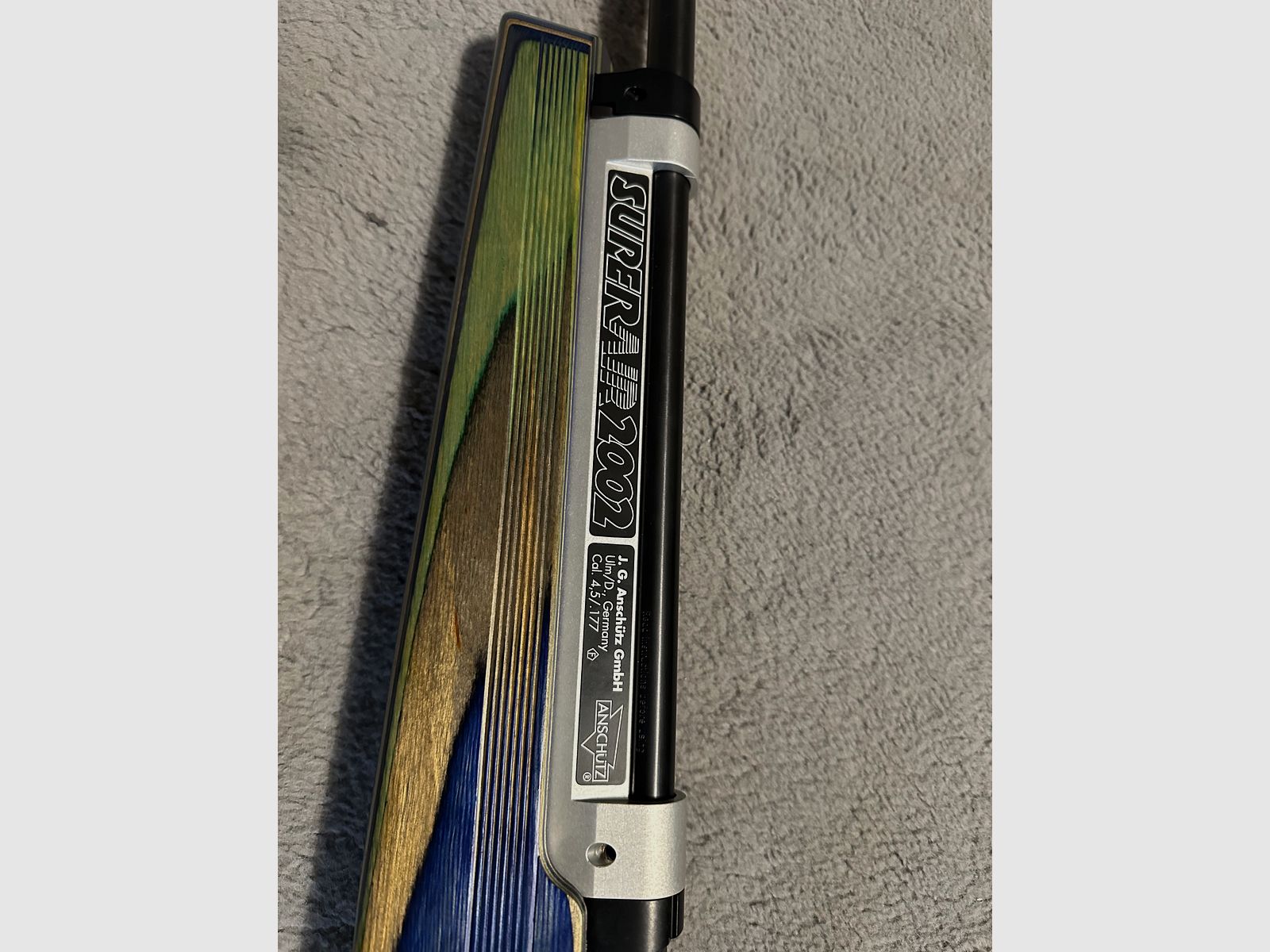 Anschütz Super Air 2002 Luftgewehr Seitenspanner 4,5mm