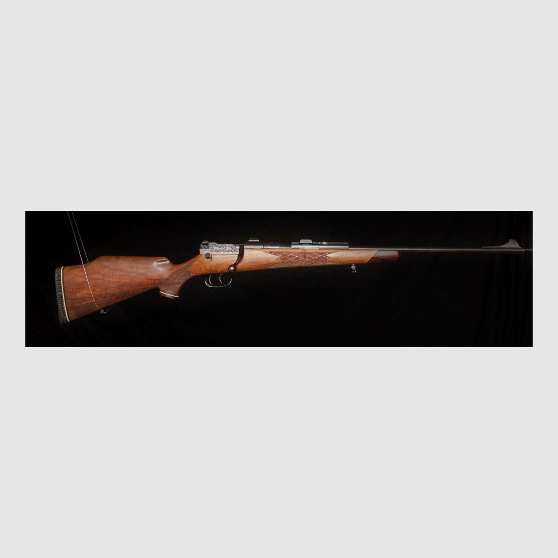 Mauser 66 S Zamek teleskopowy Luksusowy Dyplomata Grawerunek reliefowy