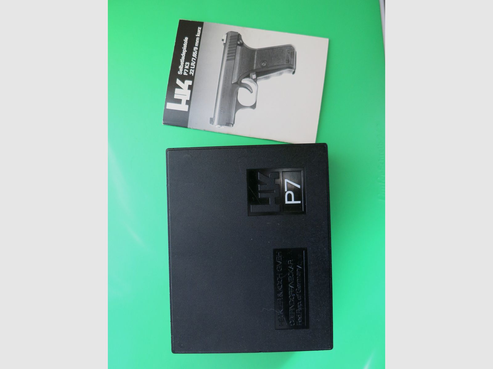 Heckler & Koch P7, PSP (Polizei-Selbstlade-Pistole), Kal. 9mm Luger, 1. Generation     #52