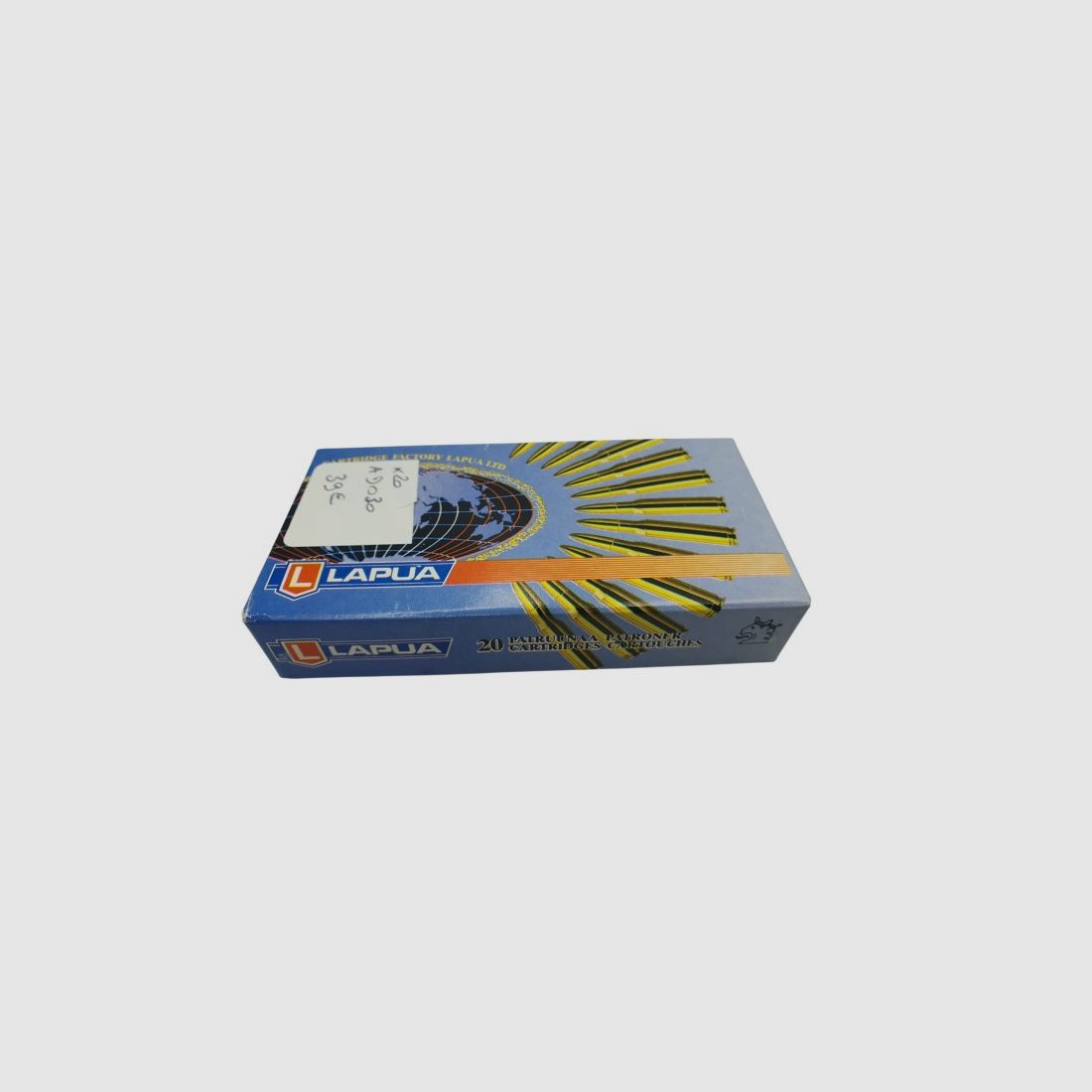 DESTO AMMO - BOITE DE 20 MUNITIONS LAPUA 222REM FMJ 55Gr, image 2 sur 3
