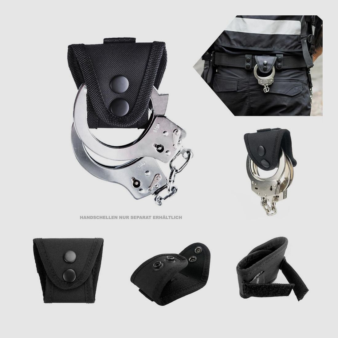 Handschellenhalter für Dienstkoppel