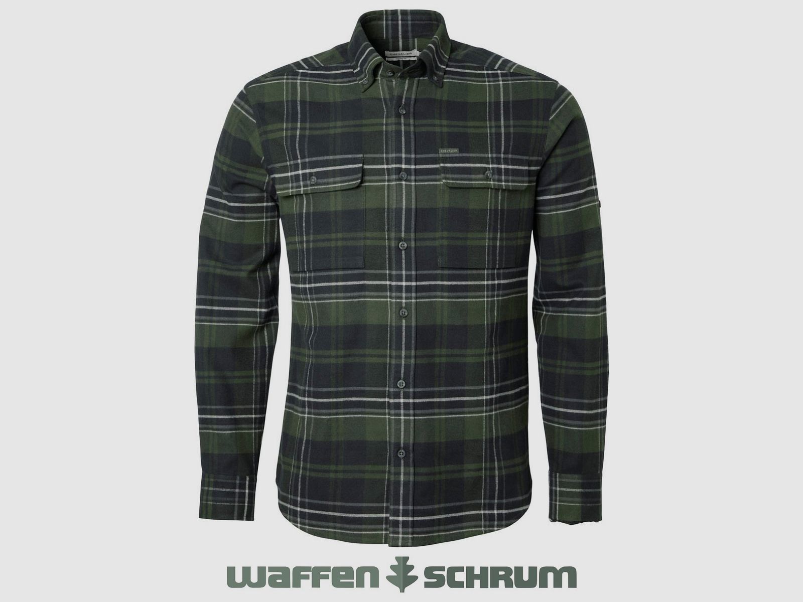 Chevalier Shirt Heron Flannel October Green