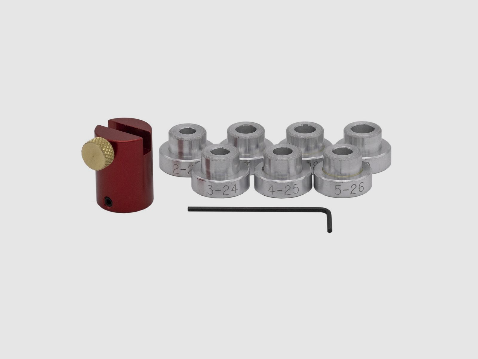 Hornady LNL COMPARATOR SET BODY & 6 INSERT