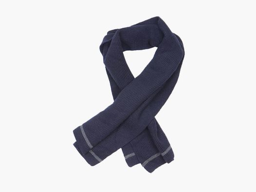 Bundeswehr Original BW Wollschal blau gebraucht