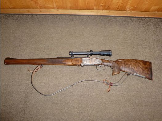 Otto Baier KS 88, left-handed, caliber .416 Rigby, 6x70R