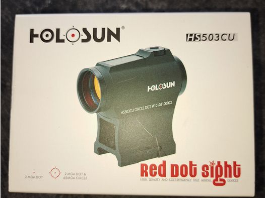 Red Dot Holosun HS 503CU Gebraucht ,sehr guter Zustand
