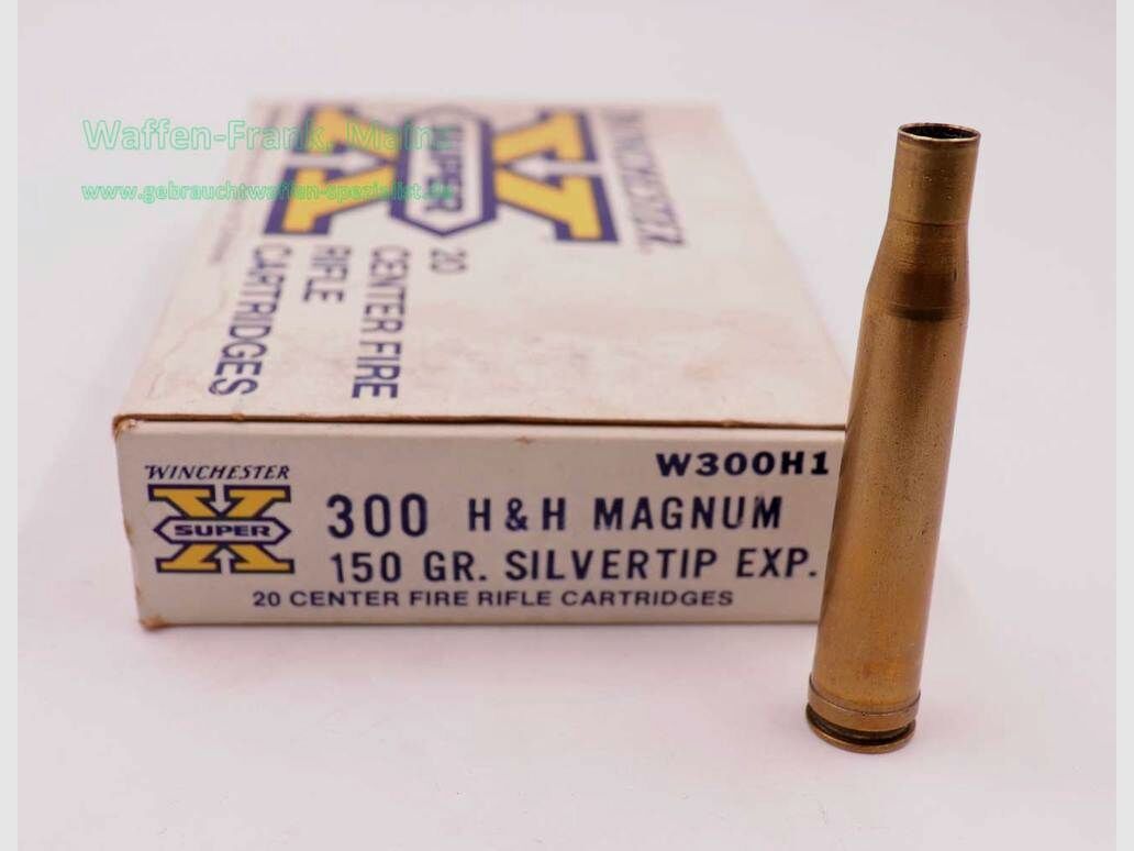 Winchester - USA Lange Geweerhulzen, gebruikt Kal. .300 H&H Magnum