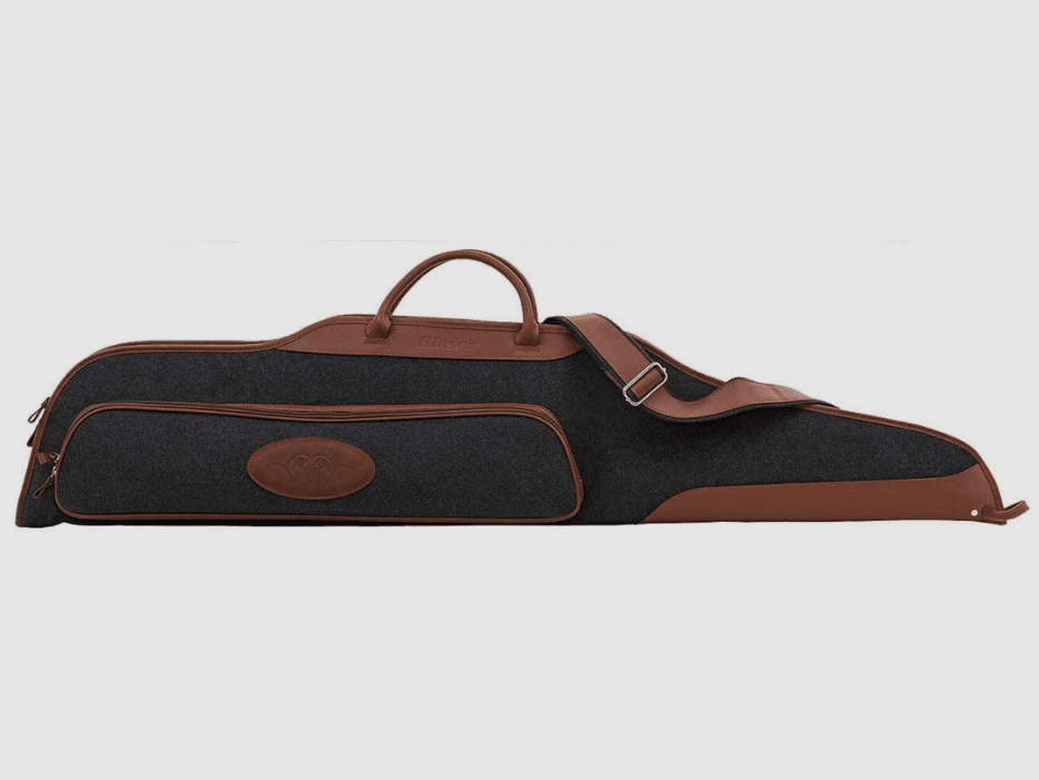 Blaser case loden leather rifle