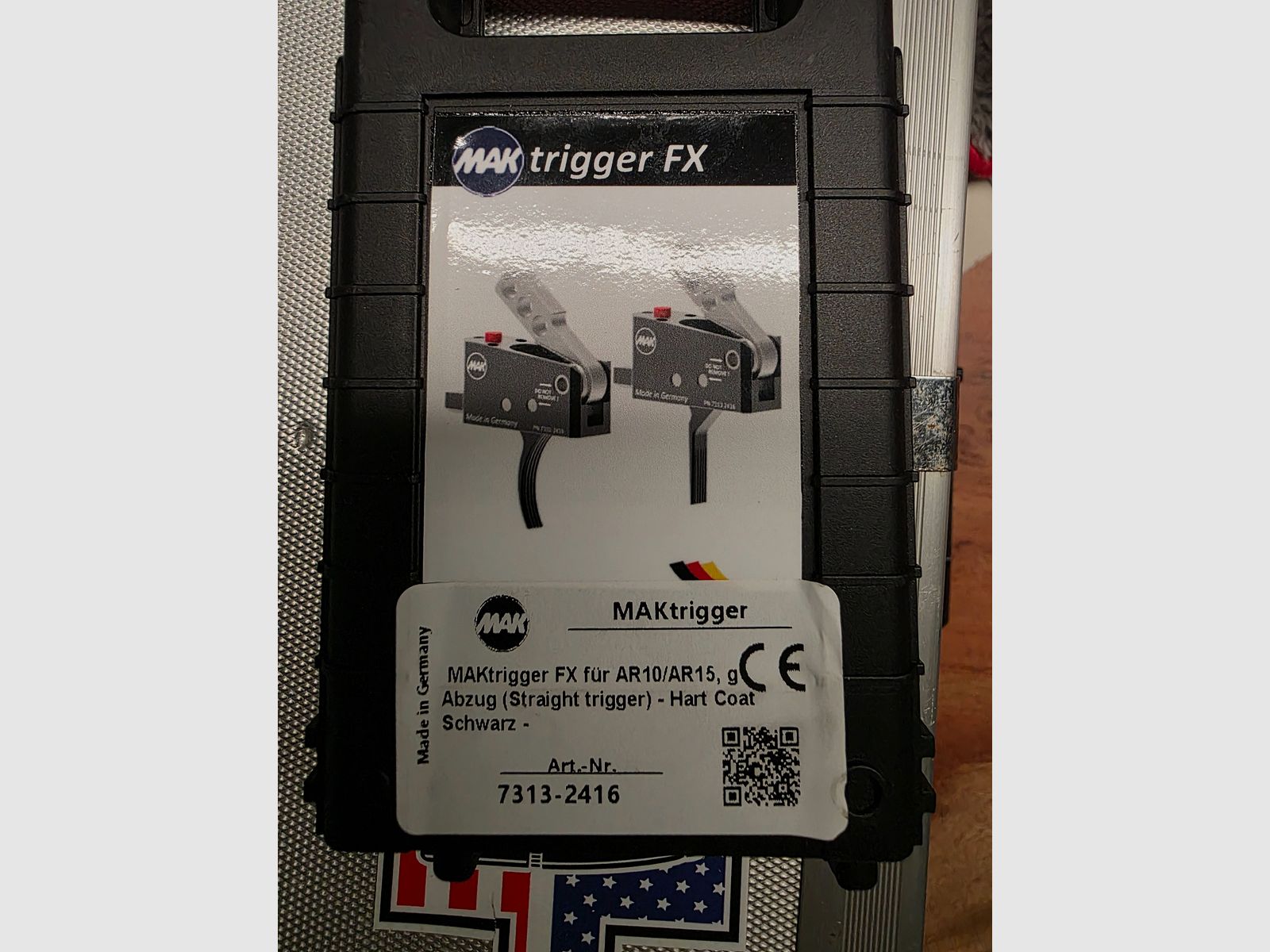Mak Trigger FX AR10/AR15 Zwart, afbeelding 3 van 4