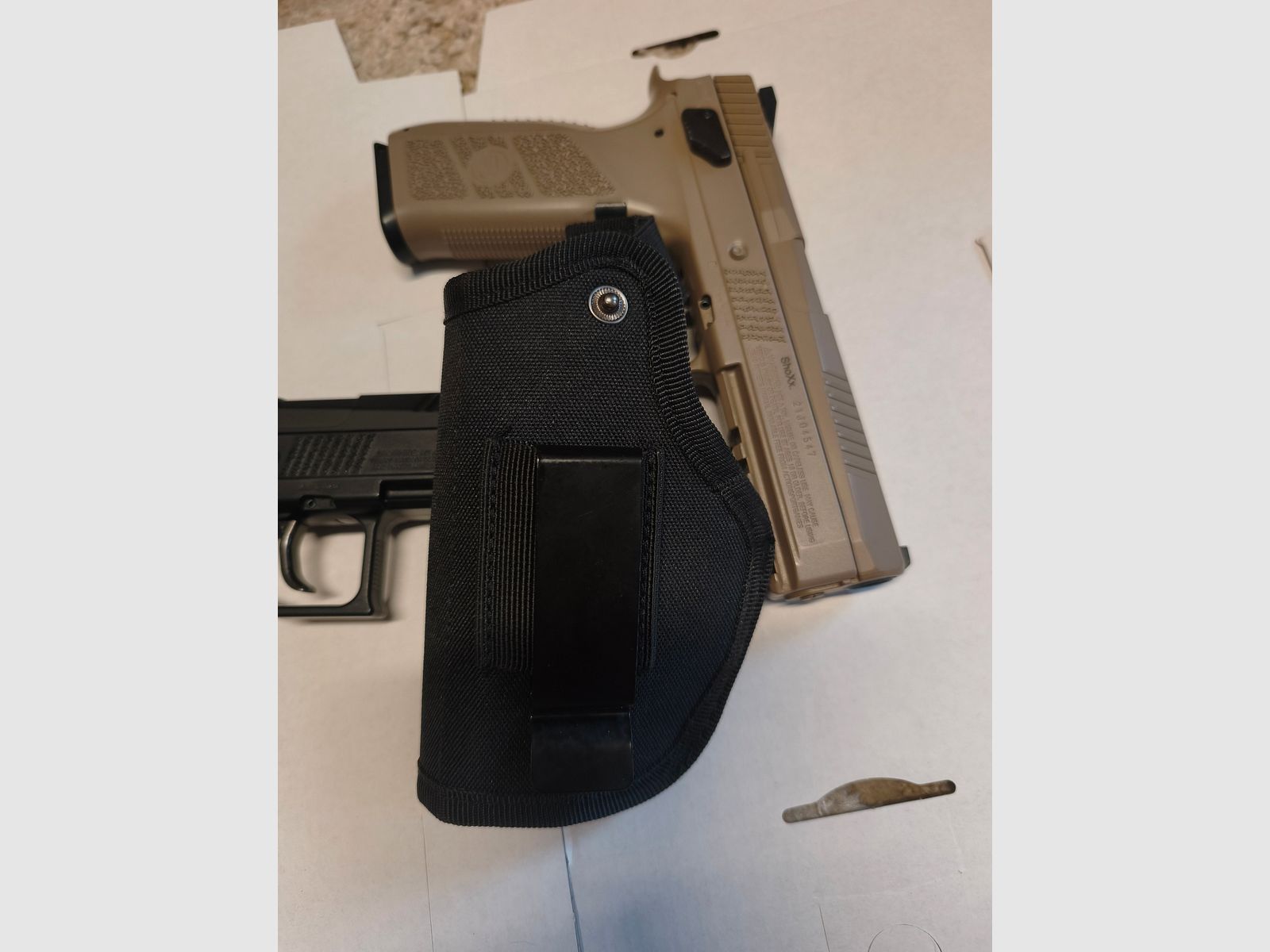 2x CO2 Pistool CZ P-09 4,5mm