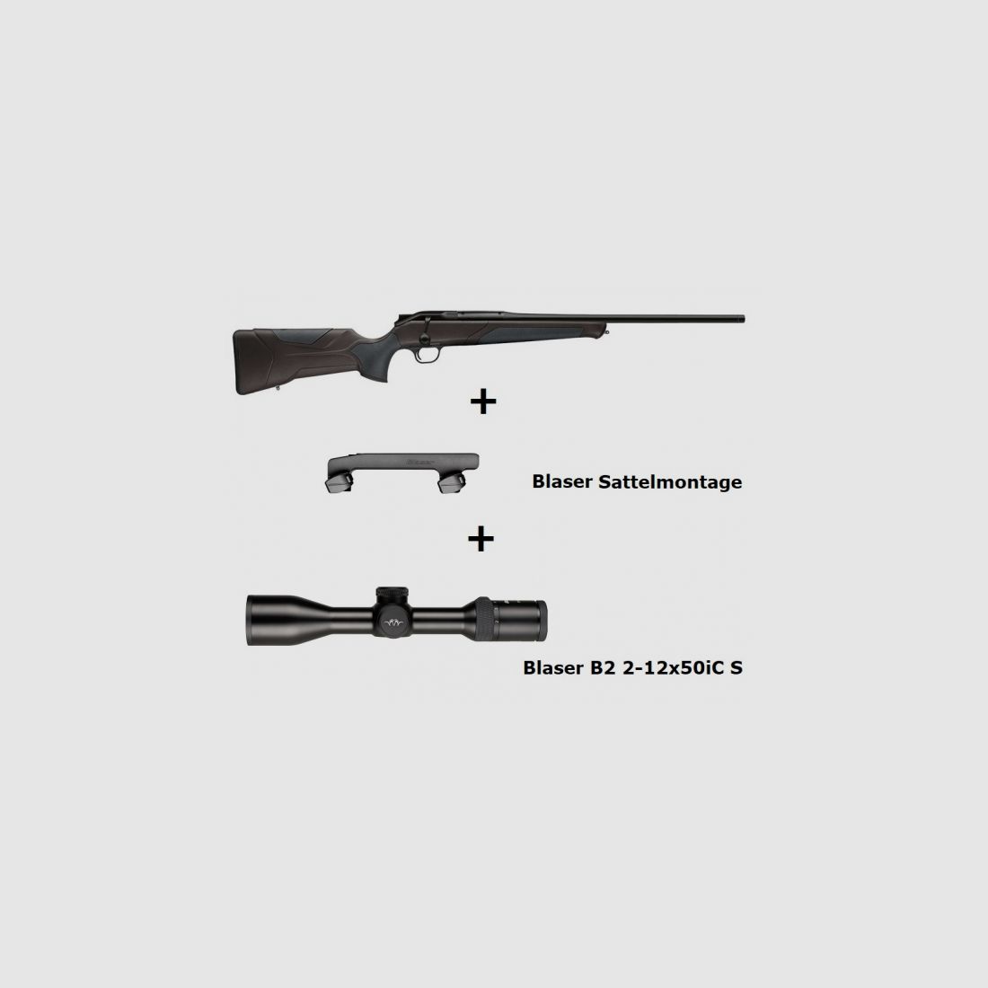 Blaser R8 Professional 2.0 (noir-brun) + ... / Pack complet, image 1 sur 4