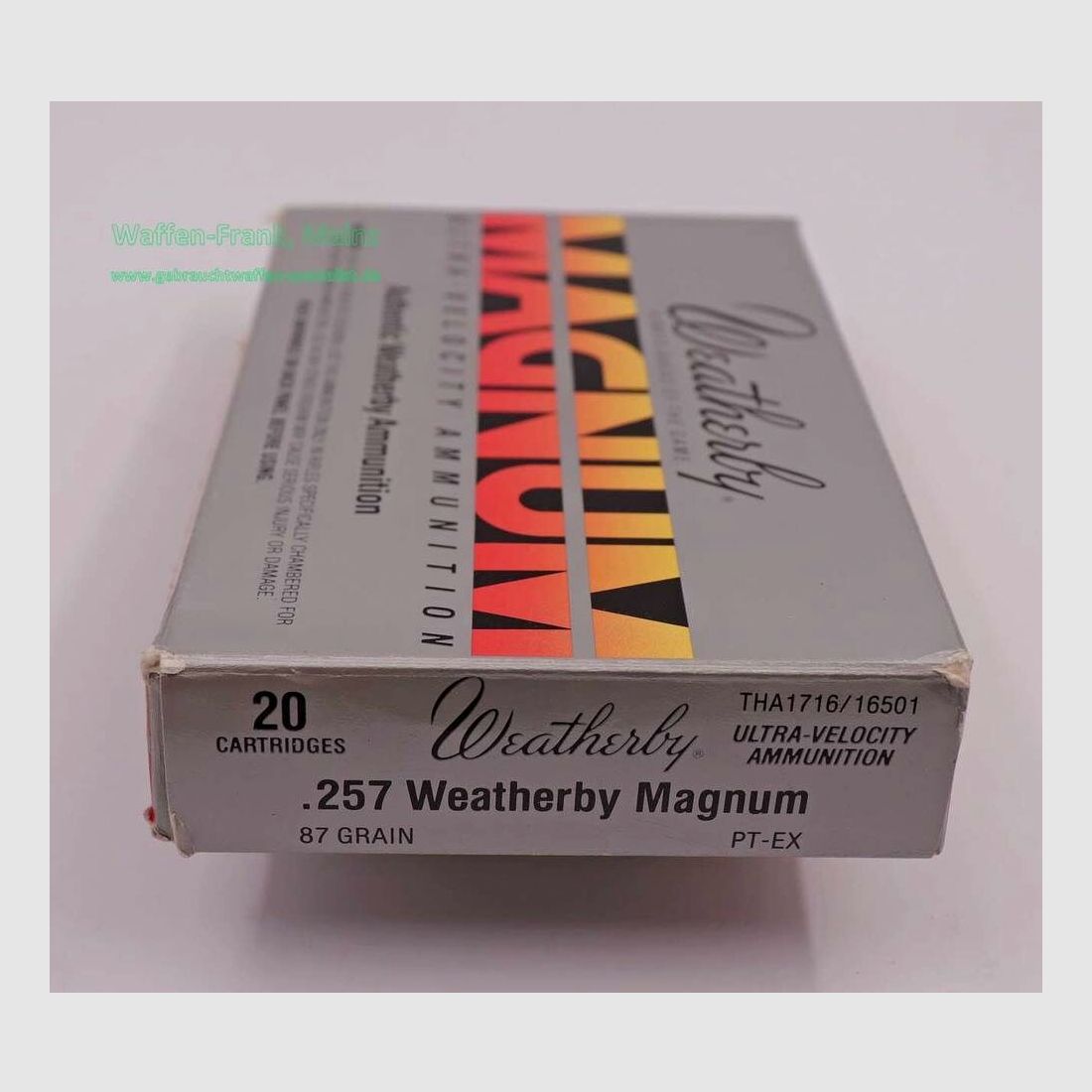 Weatherby - USA Cartouches de fusil .257WBY.Mag