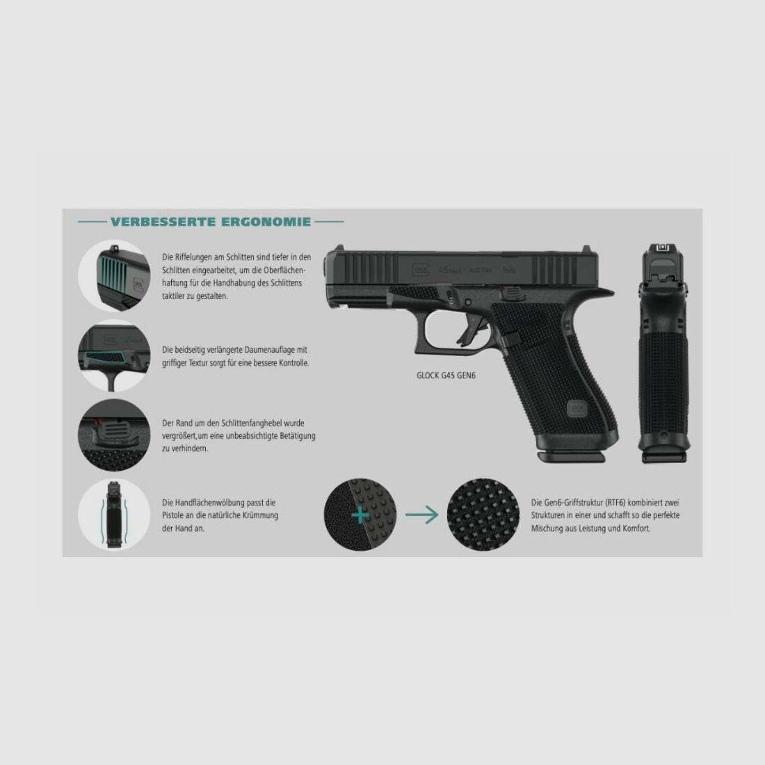 Glock G19 GEN6 9mmLuger, image 4 of 6