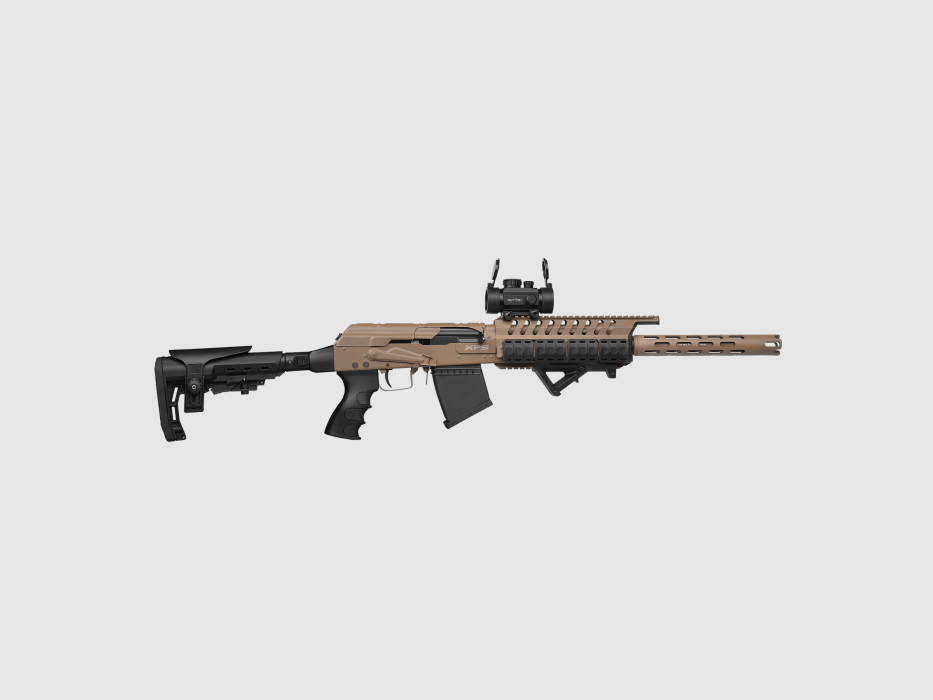 Kral Arms – XPS Tactical 20" Shotgun – cal. 12/76 SAND, image 1 of 2
