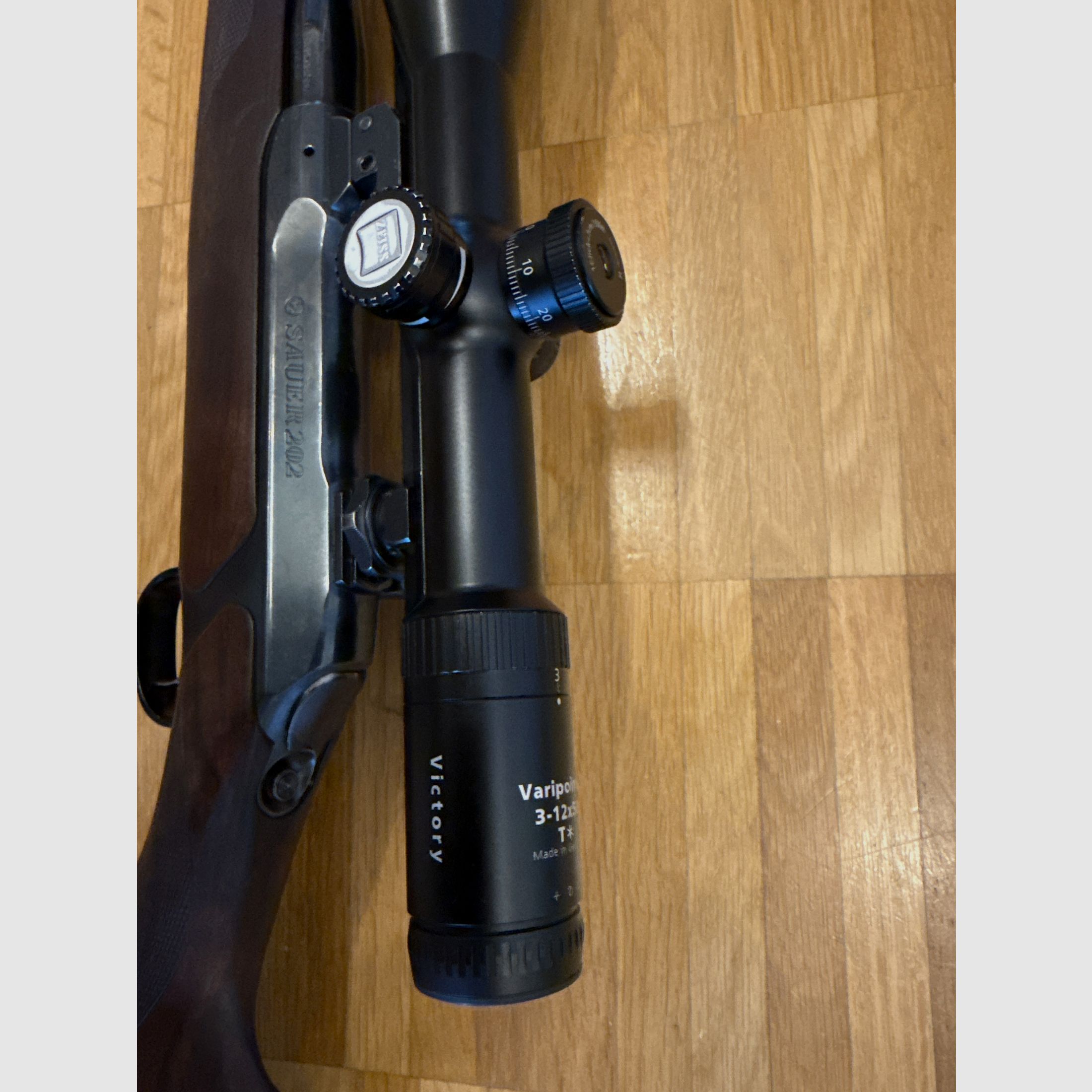 Sauer 202 carbine Cal. 30-06 with Zeiss scope 3-12x56