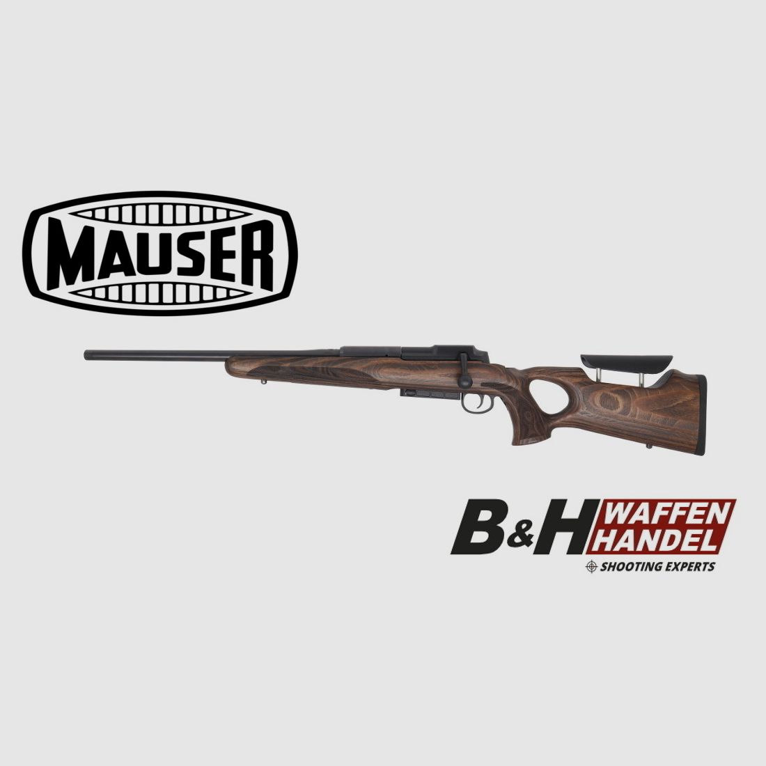 Mauser 25 Max Lochschaft LINKS Geradezugrepetierer