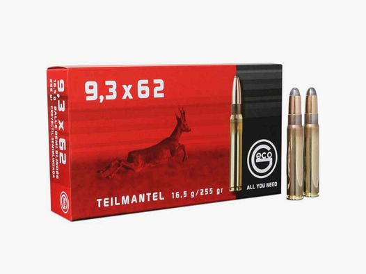 Geco rifle cartridges 9.3x62