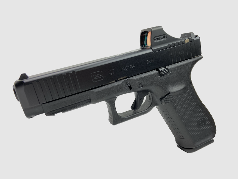 Glock 47 Gen 5 MOS with Holosun SCS Red Dot Sight, image 1 of 5