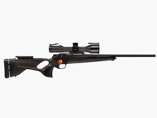 El rifle de caza BLASER R8 Ultimate con mira B2 y bola de agarre de cámara...