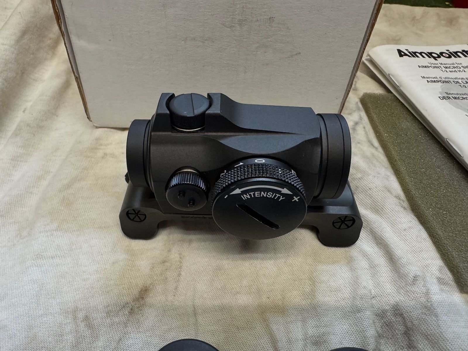 Aimpoint Micro H-2 mit Blaser Sattelmontage 2 MOA