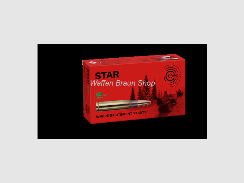 Geco Star 10,7g/165grs. (bleifrei) Kal. 308