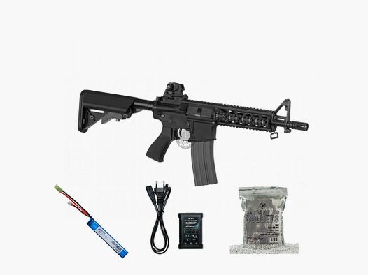 SET !!! Softair - Gewehr - G & G M4 CM 16 Raider - ab 14, unter 0,5 Joule