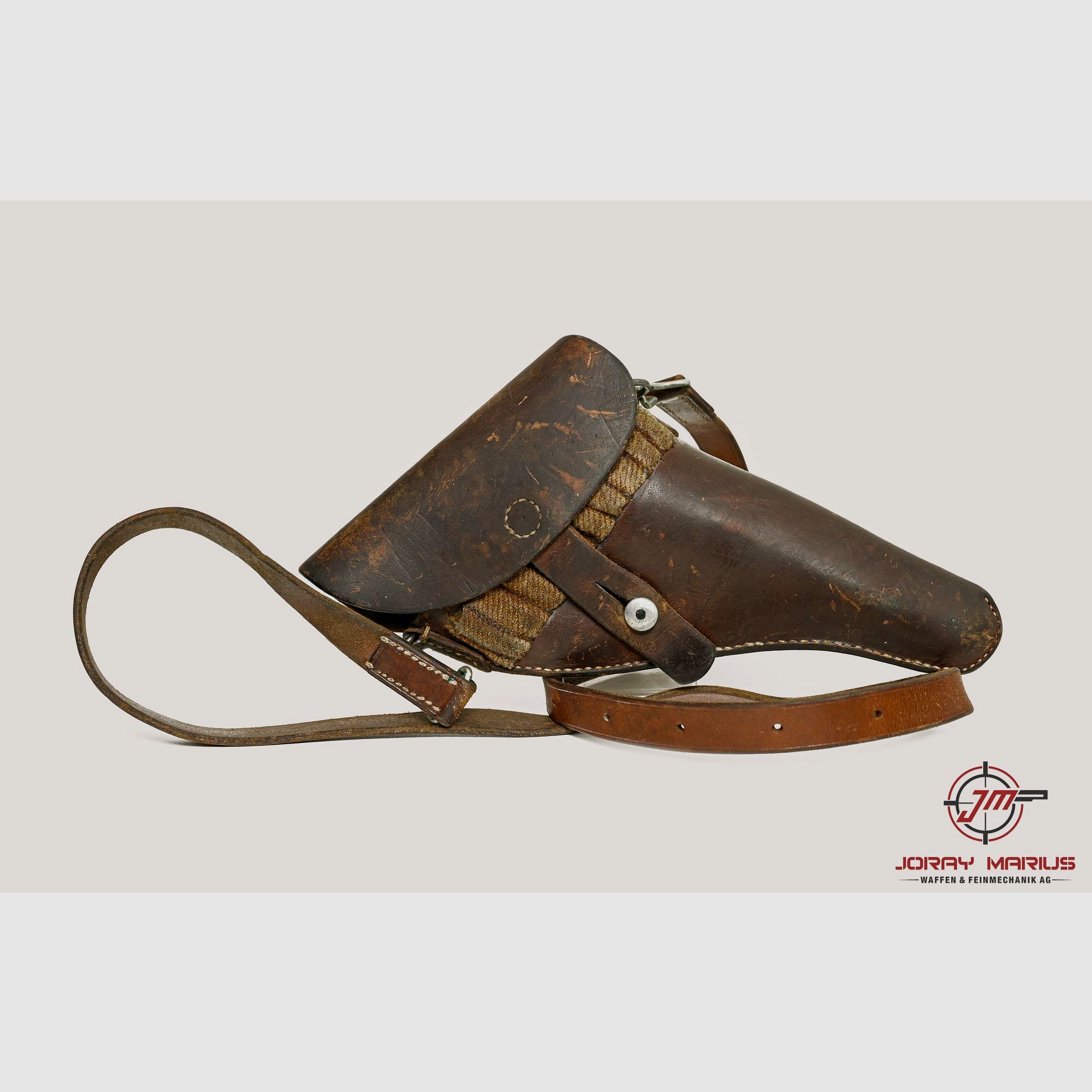 W+F 1882/29 Revolverholster mit Trageriemen