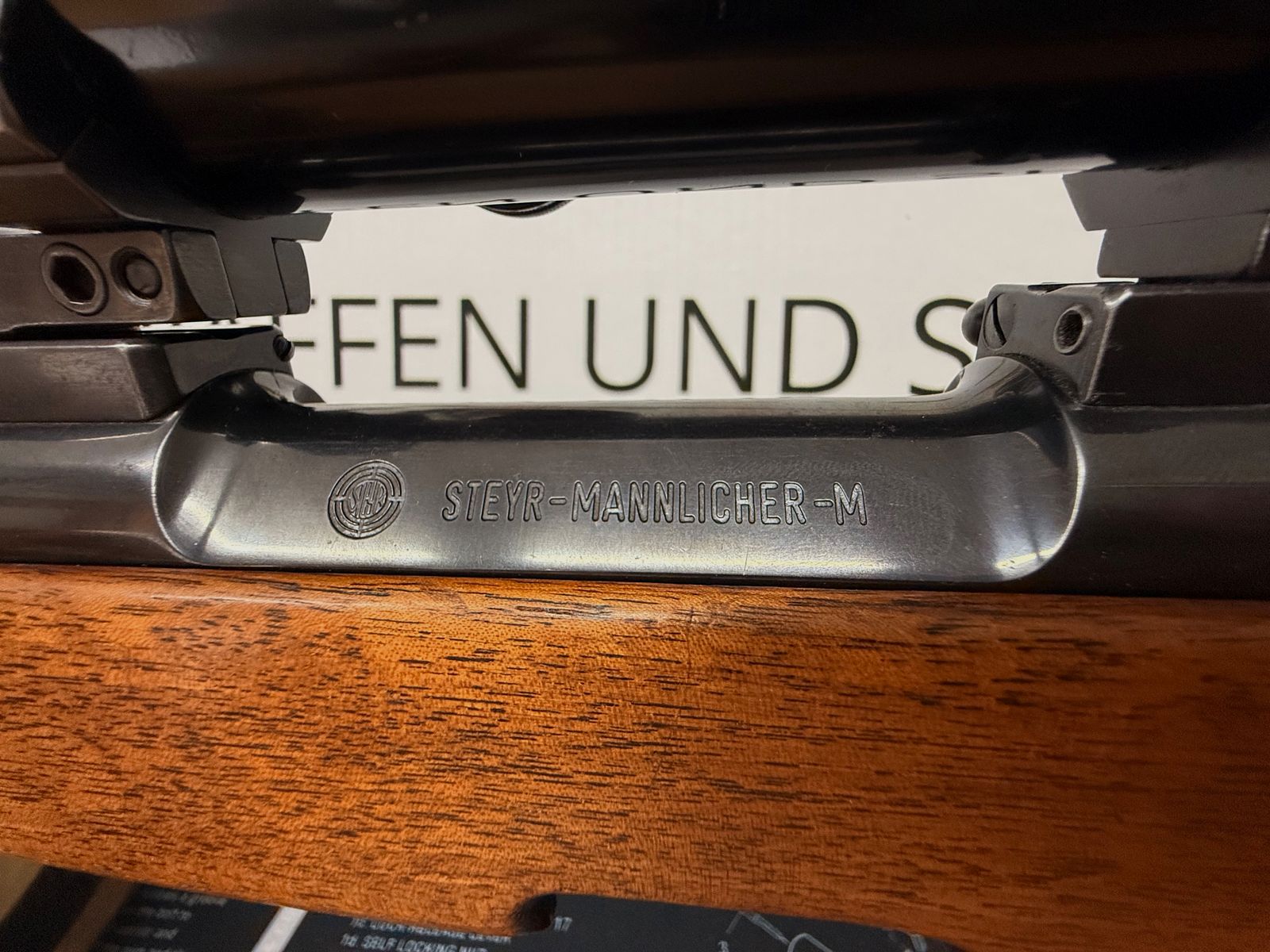 Steyr-Mannlicher Mod. M in caliber .30-06 Spring. incl. Zeiss Diavari-ZA 1.5–6x42 T*