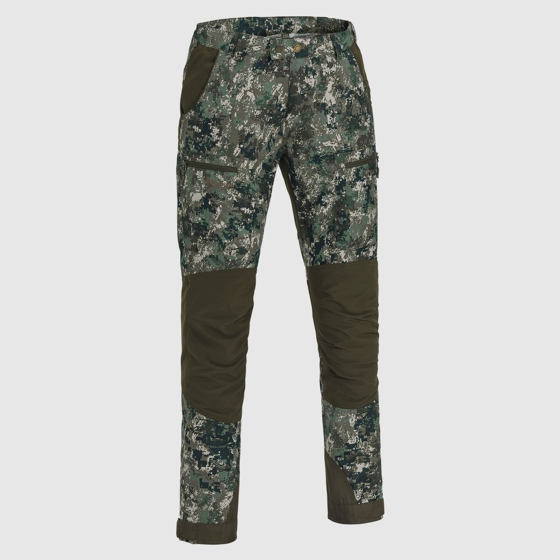 Pinewood Caribou Camou TC Hose C46 Moos Camou/Dunkeloliv