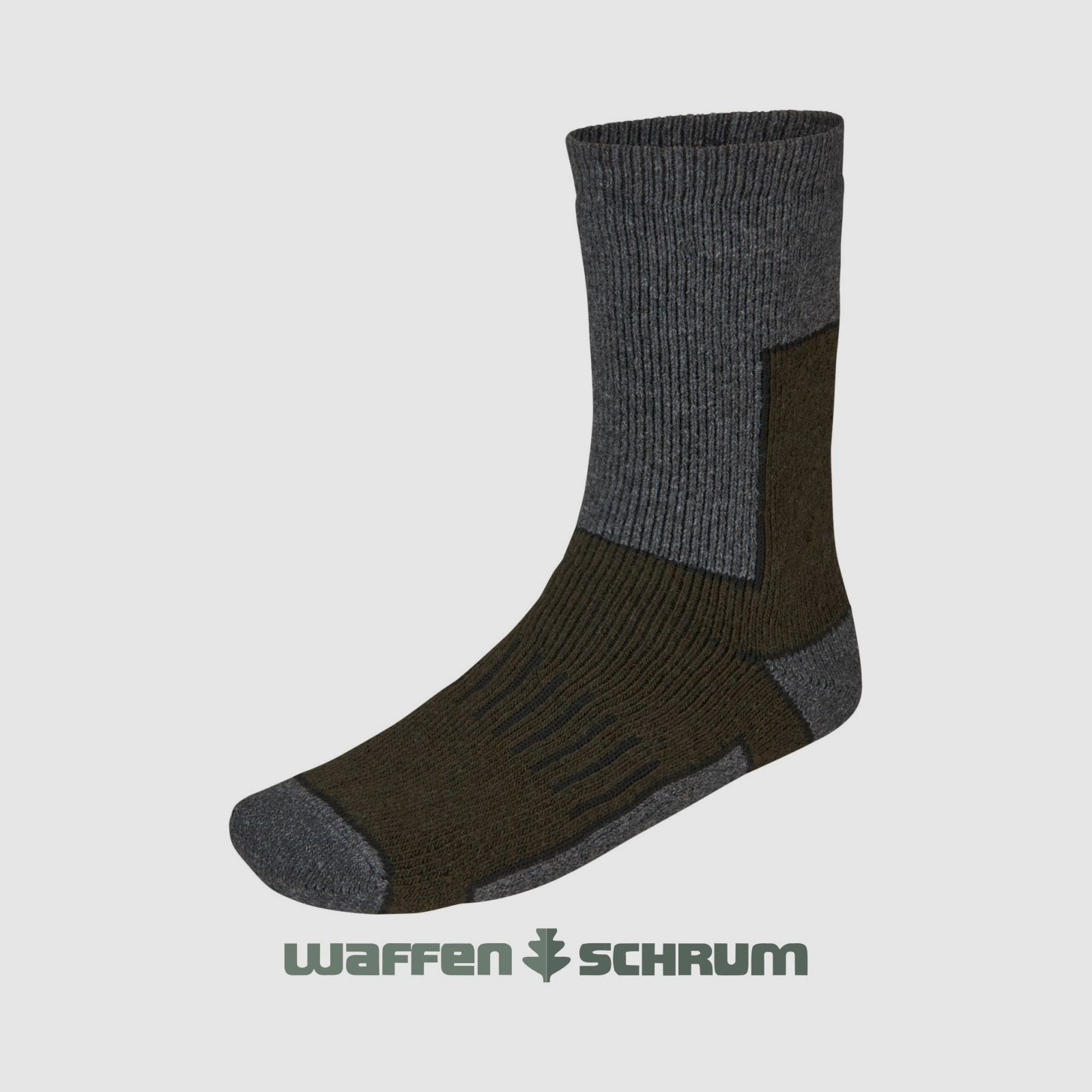 Seeland Socks Field Thermo Pine Green Melange/ Grey