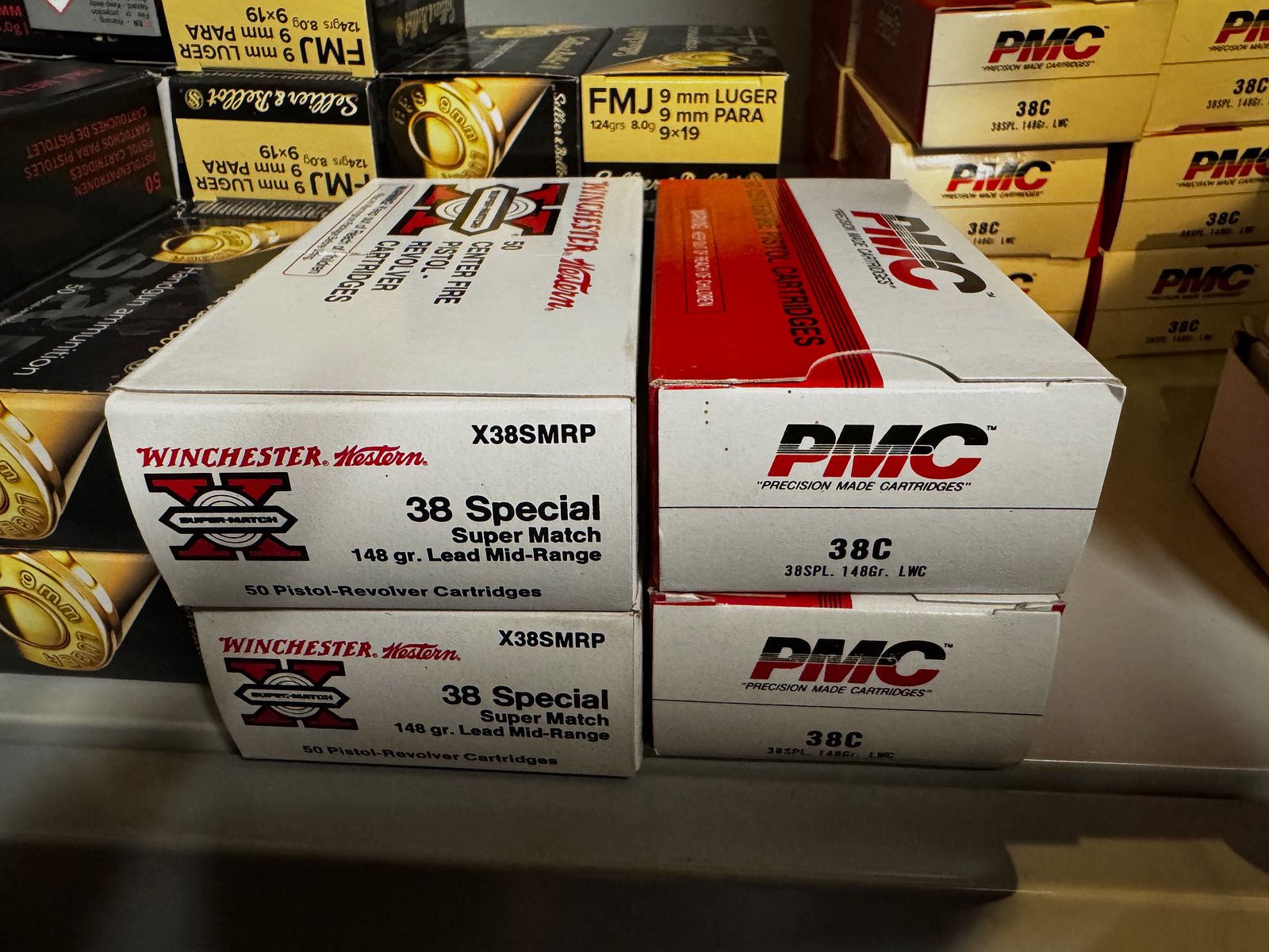 Revolverpatrone .38 Special WC 148 grs