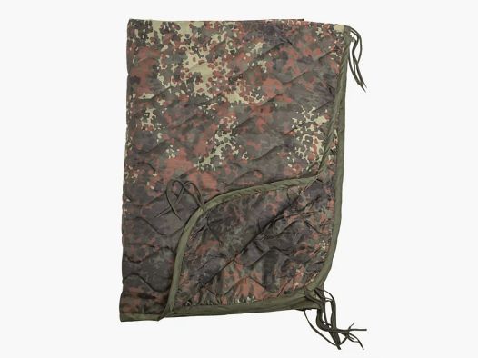 Poncho Liner ( Steppdecke ) - BW Flecktarn - 210x150cm + Packsack