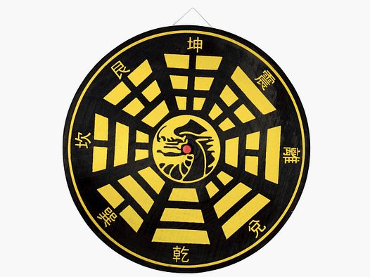 Target for throwing knives made of pressed paper