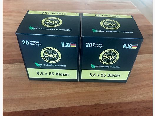 8,5x55 Blaser Sax KJG-SR (9 g-138,9 gr)