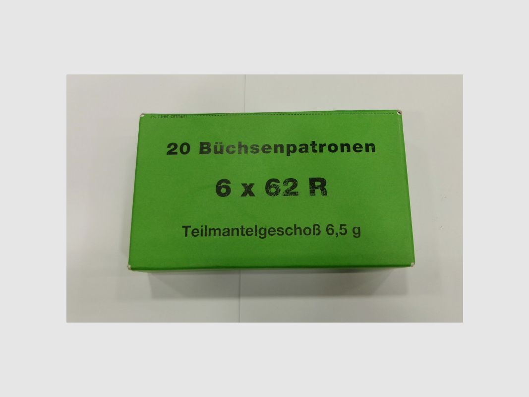 BLASER CARTOUCHES 6X62R FRERES GR100, image 1 sur 2
