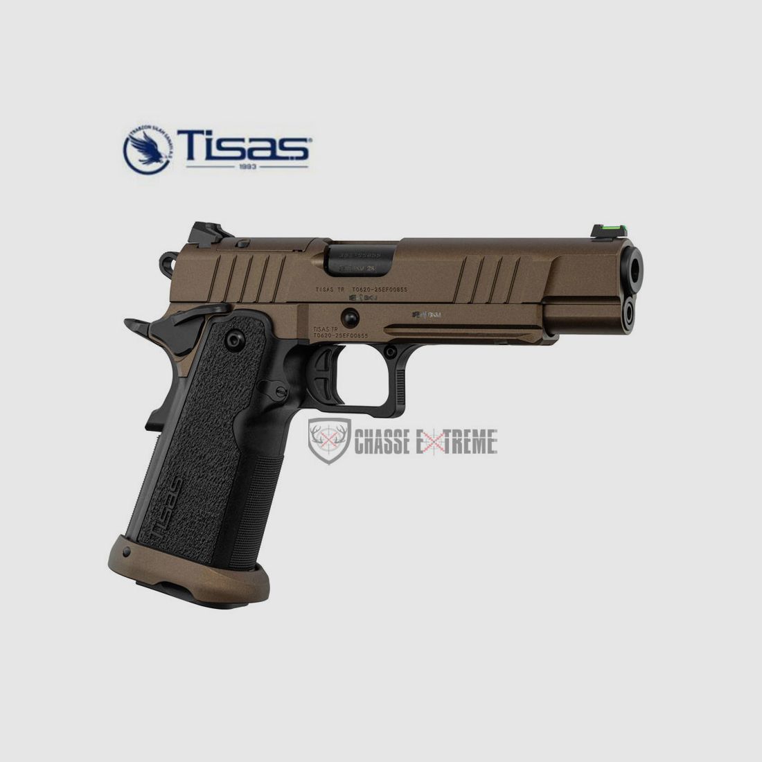 Pistole TISAS 2011 Ds Duty Bronze Bull Barrel Kal. 9x19 Optik bereit, Bild 1 von 4